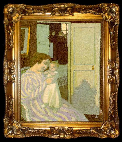 framed  Maurice Denis Mother and Child, ta009-2